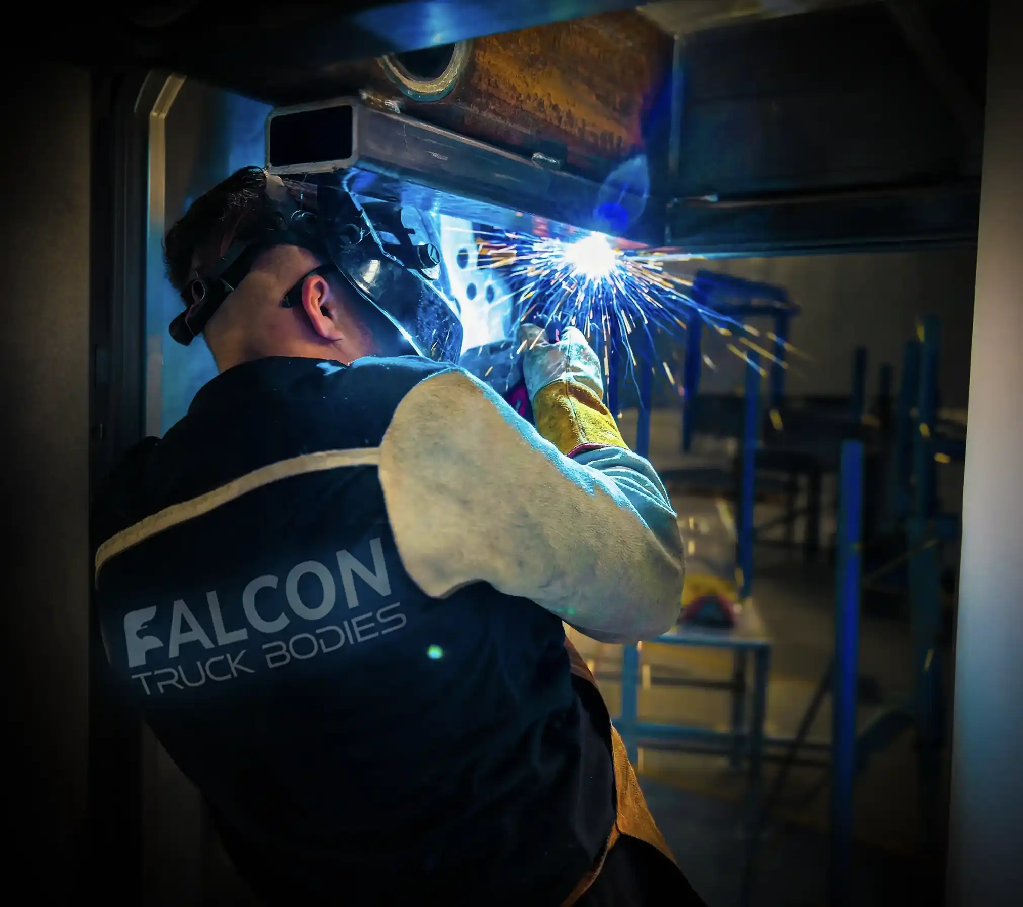 Falcon truck body fabrication and welding